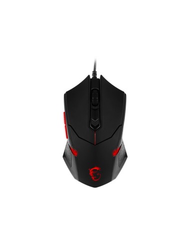 MSI Interceptor DS B1 mouse Ambidestro USB tipo A Ottico 1600 DPI