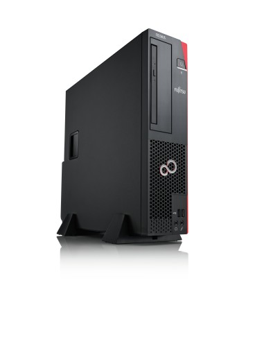 Fujitsu CELSIUS J580 DDR4-SDRAM i7-9700 SFF Intel® Core™ i7 16 GB 512 GB SSD Windows 10 Pro Stazione di lavoro Nero, Rosso