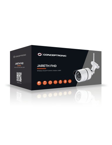 Conceptronic JARETH01W telecamera di sorveglianza Telecamera di sicurezza IP Esterno Capocorda 1920 x 1080 Pixel Soffitto muro