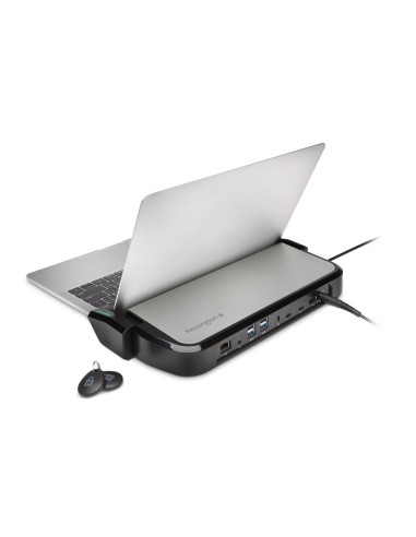 Kensington Dock 4K doppia Thunderbolt 3 40 GB sec. ut. sing. LD5400T e lucc. smart K-Fob™-Adatt. 170W-Win Mac