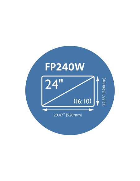 Kensington Schermo per la privacy FP240W per monitor widescreen 24” (16 10)