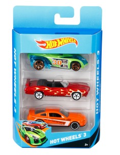 Hot Wheels Confezione 3 veicoli assortimento 2