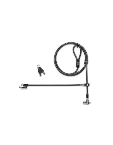 Kensington Doppio lucchetto per laptop con chiave MicroSaver® 2.0