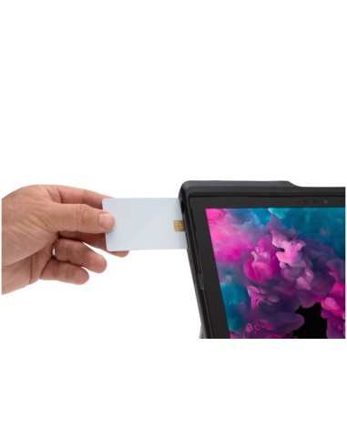 Kensington Custodia rinforzata BlackBelt™ con lettore di smart card integrato (CAC) per Surface™ Pro
