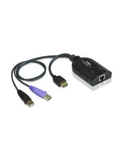 ATEN KA7168 cavo per tastiera, video e mouse Nero
