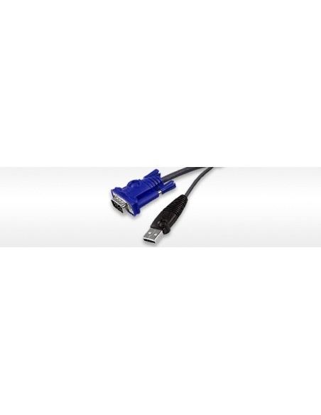 ATEN KA7570 cavo per tastiera, video e mouse Nero