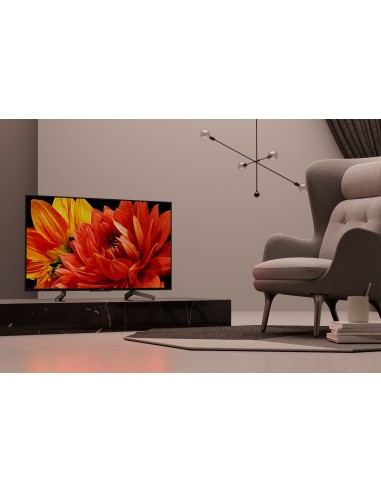 Sony KD-49XG83 | Android TV 49 pollici, Smart TV LED 4K HDR Ultra HD, con Voice Remote (Nero, modello 2019)