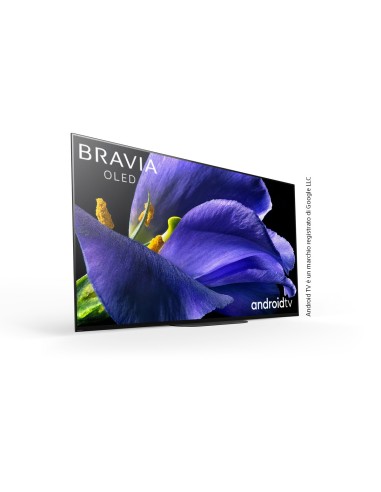 Sony KD-55AG9, Android TV OLED da 55 pollici, Smart TV 4k HDR Ultra HD con controllo vocale Hands-free