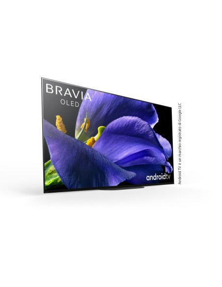 Sony KD-65AG9, Android TV OLED da 65 pollici, Smart TV 4k HDR Ultra HD con controllo vocale Hands-free