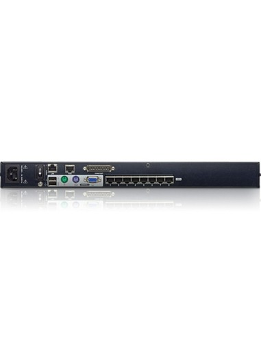 Aten KH1508Ai switch per keyboard-video-mouse (kvm) Montaggio rack Nero