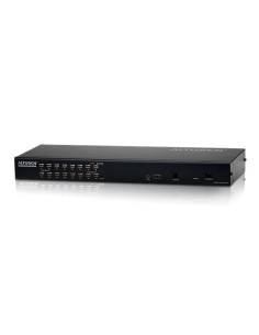 Aten KH1516Ai switch per keyboard-video-mouse (kvm) Montaggio rack Nero