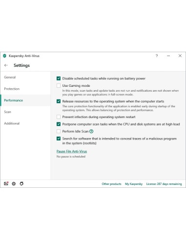 Kaspersky Lab Anti-Virus 2020 Licenza base 1 anno i