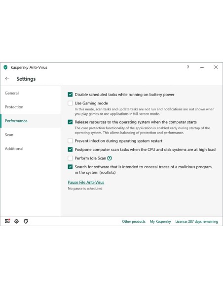 Kaspersky Lab Anti-Virus 2020 Licenza base 1 anno i