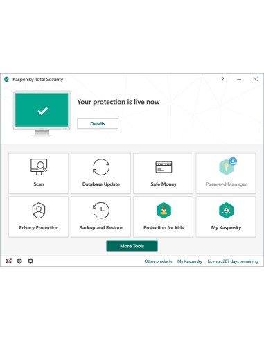 Kaspersky Lab Total Security 2020 Licenza base 1 anno i