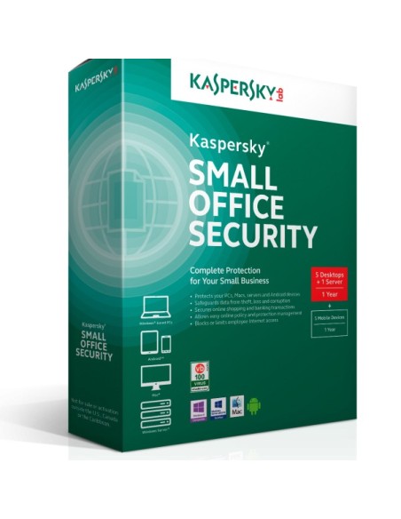 Kaspersky Lab Small Office Security 6 Base 1 licenza e Rinnovo 1 anno i