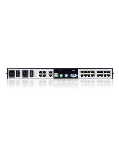Aten KN1116V switch per keyboard-video-mouse (kvm) Nero