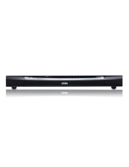 Aten KN2124VA switch per keyboard-video-mouse (kvm) Montaggio rack Nero, Grigio