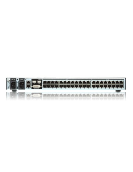 Aten KN2140VA switch per keyboard-video-mouse (kvm) Montaggio rack Nero, Grigio