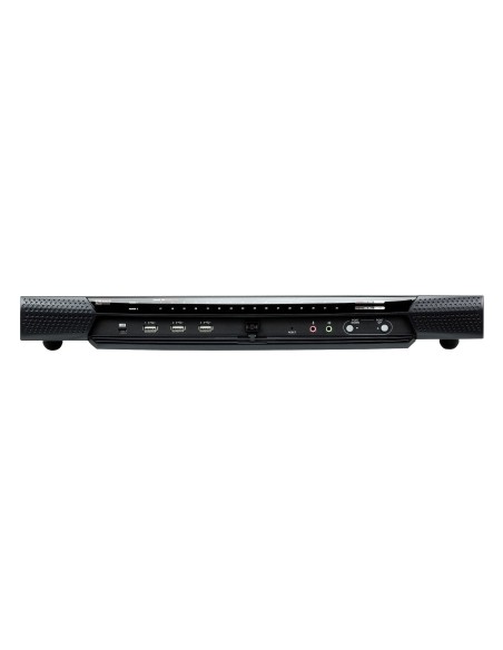Aten KN4140VA switch per keyboard-video-mouse (kvm) Montaggio rack Nero, Grigio