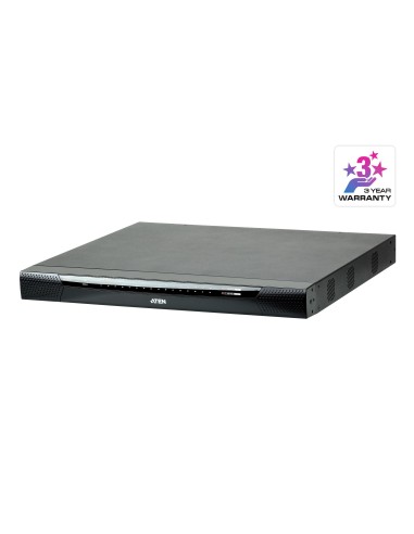 Aten KN4140VA switch per keyboard-video-mouse (kvm) Montaggio rack Nero, Grigio