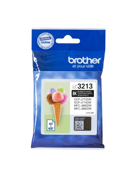 Brother LC-3213BK cartuccia d'inchiostro Originale Resa elevata (XL) Nero