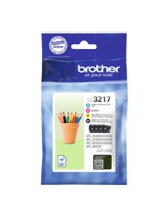 Brother LC-3217VAL cartuccia d'inchiostro 4 pz Originale Nero, Ciano, Magenta, Giallo