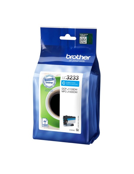 Brother LC-3233C cartuccia d'inchiostro 1 pz Originale Resa standard Ciano