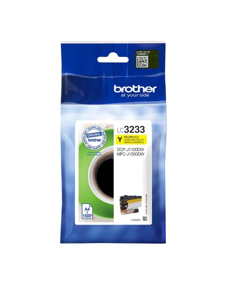 Brother LC-3233Y cartuccia d'inchiostro 1 pz Originale Resa standard Giallo
