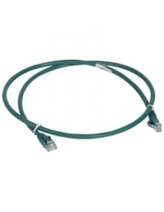 Legrand 0 518 59 cavo di rete Verde 2 m Cat6 U UTP (UTP)