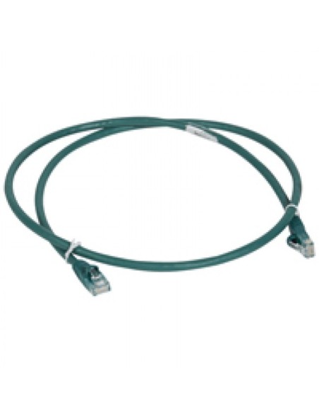 Legrand 0 518 59 cavo di rete Verde 2 m Cat6 U UTP (UTP)