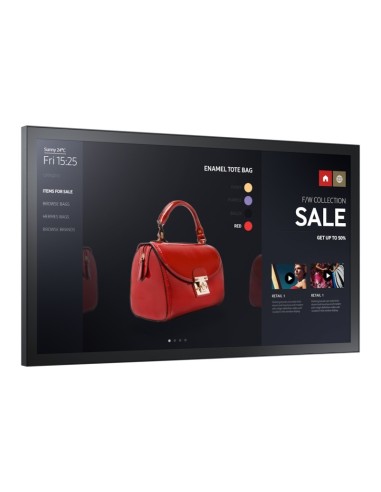 Samsung LH43PMFXTBC EN visualizzatore di messaggi Pannello piatto per segnaletica digitale 109,2 cm (43") LED Wi-Fi 350 cd m²