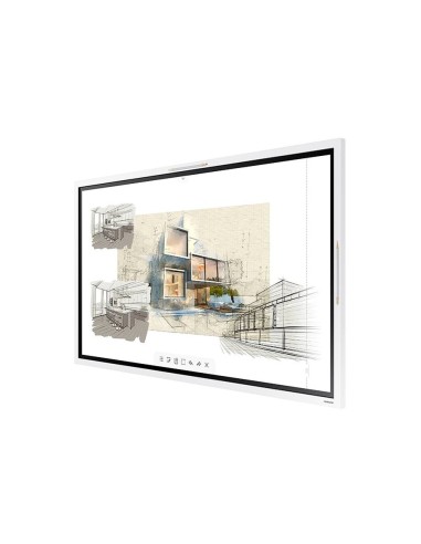 Samsung WM55R Pannello piatto per segnaletica digitale 139,7 cm (55") LED Wi-Fi 350 cd m² 4K Ultra HD Bianco Touch screen 16 7