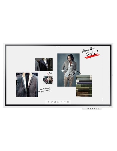 Samsung WM65R Pannello piatto per segnaletica digitale 165,1 cm (65") LED Wi-Fi 350 cd m² 4K Ultra HD Bianco Touch screen