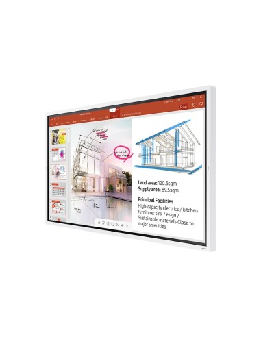 Samsung WM65R Pannello piatto per segnaletica digitale 165,1 cm (65") LED Wi-Fi 350 cd m² 4K Ultra HD Bianco Touch screen