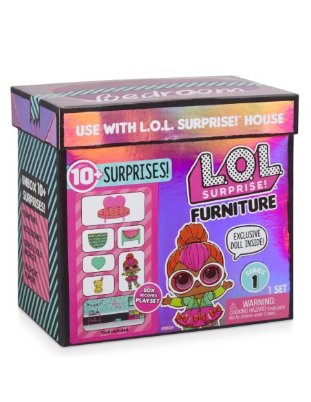 Surprise! LOL Furniture + Doll CDU 8