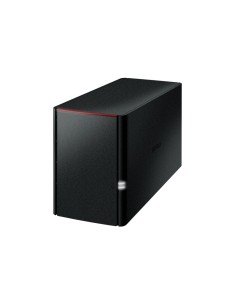 Buffalo LinkStation 220DR NAS Desktop Collegamento ethernet LAN Nero Armada 370