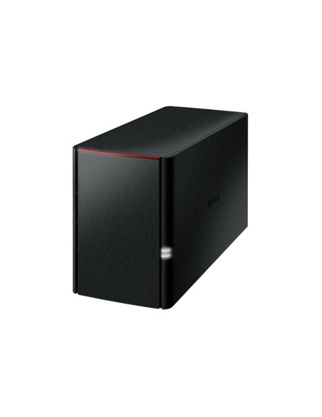 Buffalo LinkStation 220DR NAS Desktop Collegamento ethernet LAN Nero Armada 370