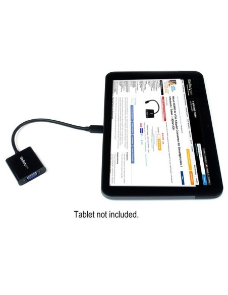 StarTech.com Adattatore convertitore Micro HDMI a VGA per smartphone ultrabook tablet - 1920x1080