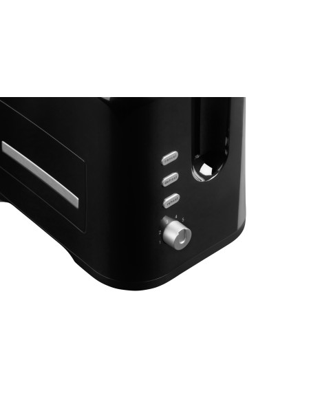 MEDION MD 16734 2 fetta e 870 W Nero, Argento