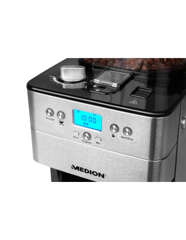 MEDION MD 16893 Automatica Macchina da caffè con filtro 1,25 L