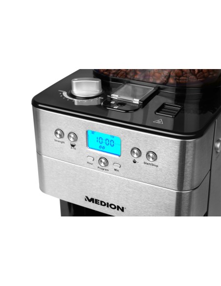 MEDION MD 16893 Automatica Macchina da caffè con filtro 1,25 L