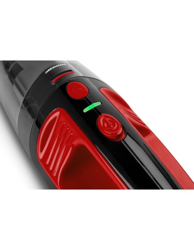 MEDION MD 17135 Nero, Rosso, Trasparente Senza sacchetto