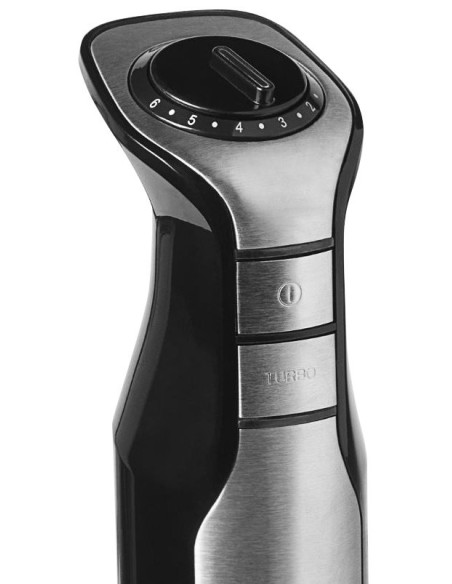 MEDION MD 17457 0,6 L Frullatore ad immersione 400 W Nero, Acciaio inossidabile