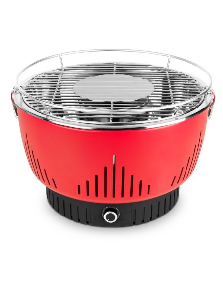 MEDION MD 17700 Barbecue Da tavolo Antracite Nero, Rosso