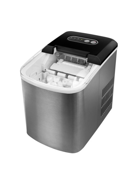 MEDION MD 17739 Macchina per la produzione di cubetti di ghiaccio integrata indipendente 12 kg 24h 120 W Acciaio inossidabile, MEDION MD 17739 Macchina per la produzione di cubetti di ghiaccio integrata indipendente 12 kg 24h 120 W Acciaio inossidabile,