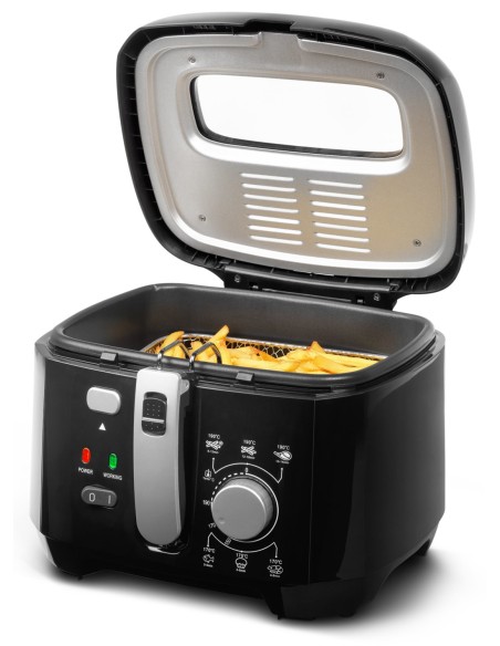 MEDION MD 17771 Singolo 2,5 L Indipendente 1800 W Friggitrice Nero