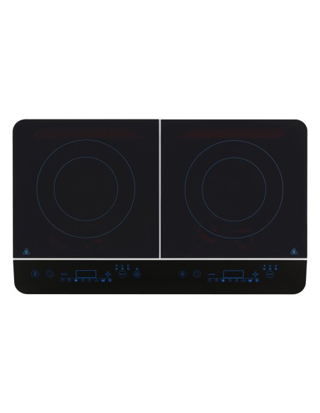 MEDION MD 18185 Nero Superficie piana Piano cottura a induzione 2 Fornello(i)