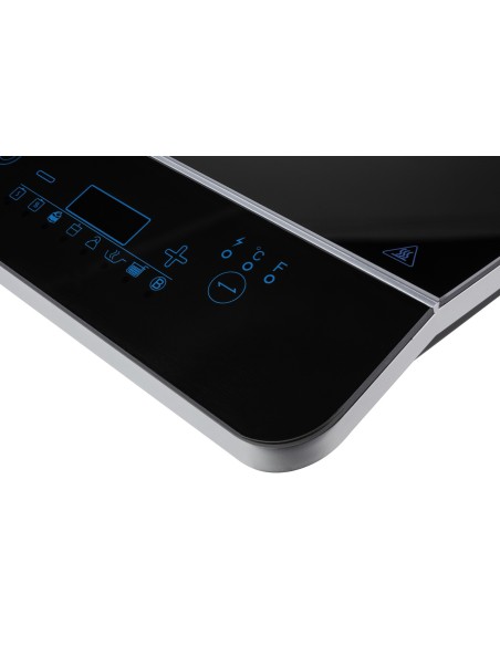 MEDION MD 18185 Nero Superficie piana Piano cottura a induzione 2 Fornello(i)