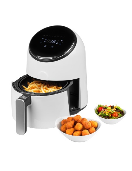 MEDION MD 18268 Singolo 2,6 L Indipendente 1300 W Friggitrice ad aria calda Bianco