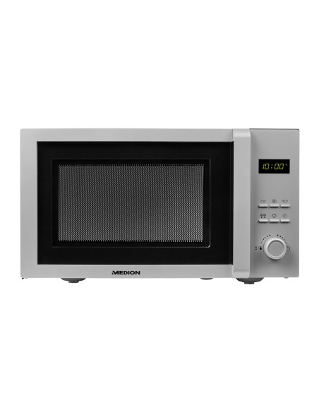 MEDION MD 18689 Superficie piana Microonde con grill 23 L 800 W Argento